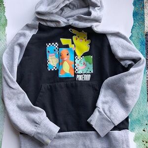 Pokemon boys hoody sz 8
